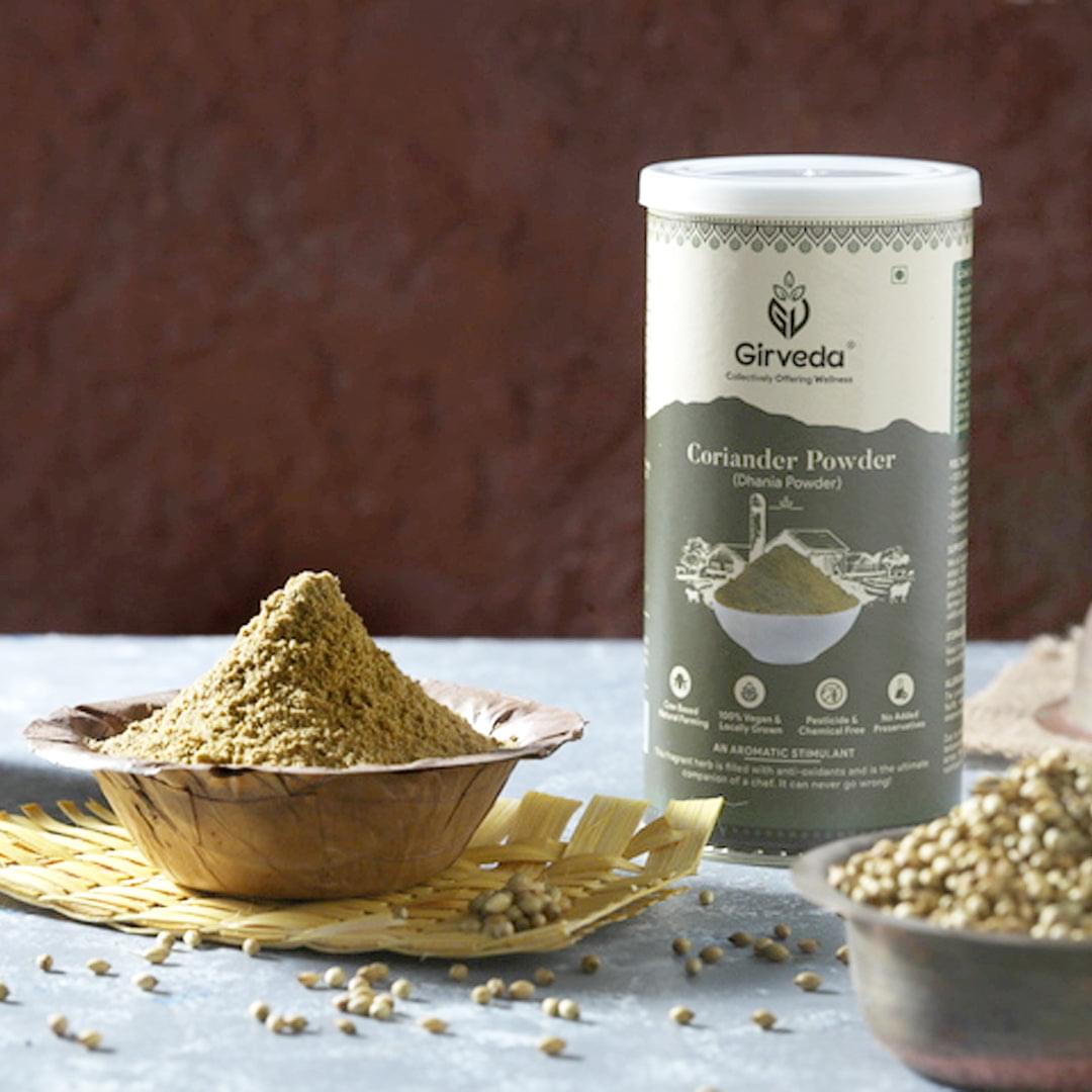 Girveda Natural Coriander Powder – Dhania Powder