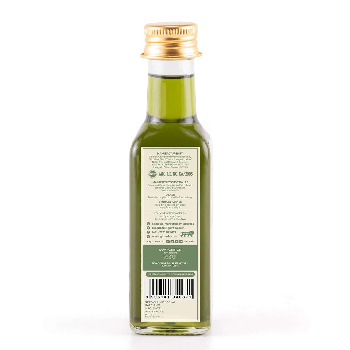Nirgundi Oil 100ml
