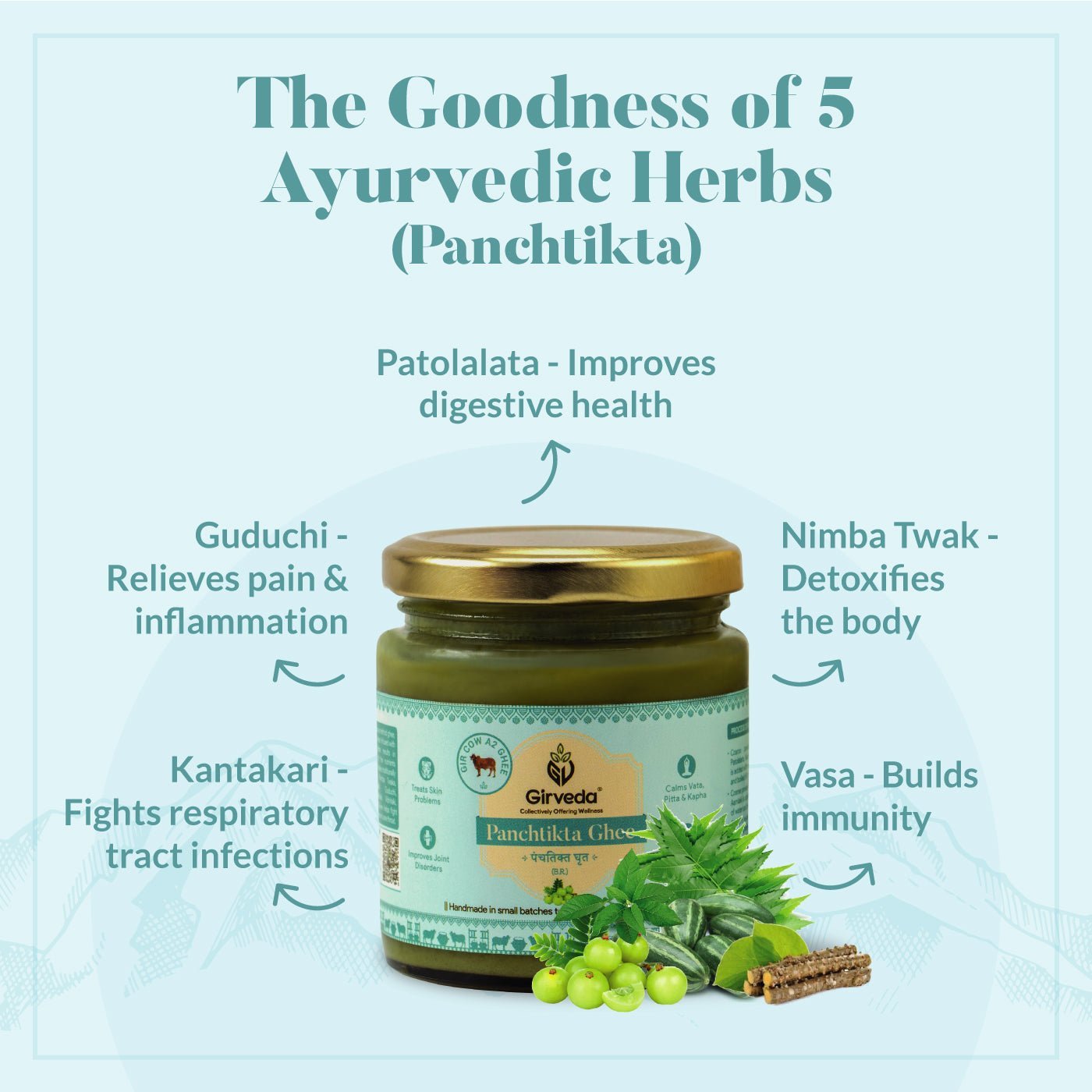 Panchtikta Ghee 200ML