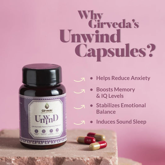 Unwind Anti - anxiety Capsules – 60 Capsules