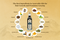Best Ingredients in Ayurvedic Oils for Hair Growth and Premature Greying