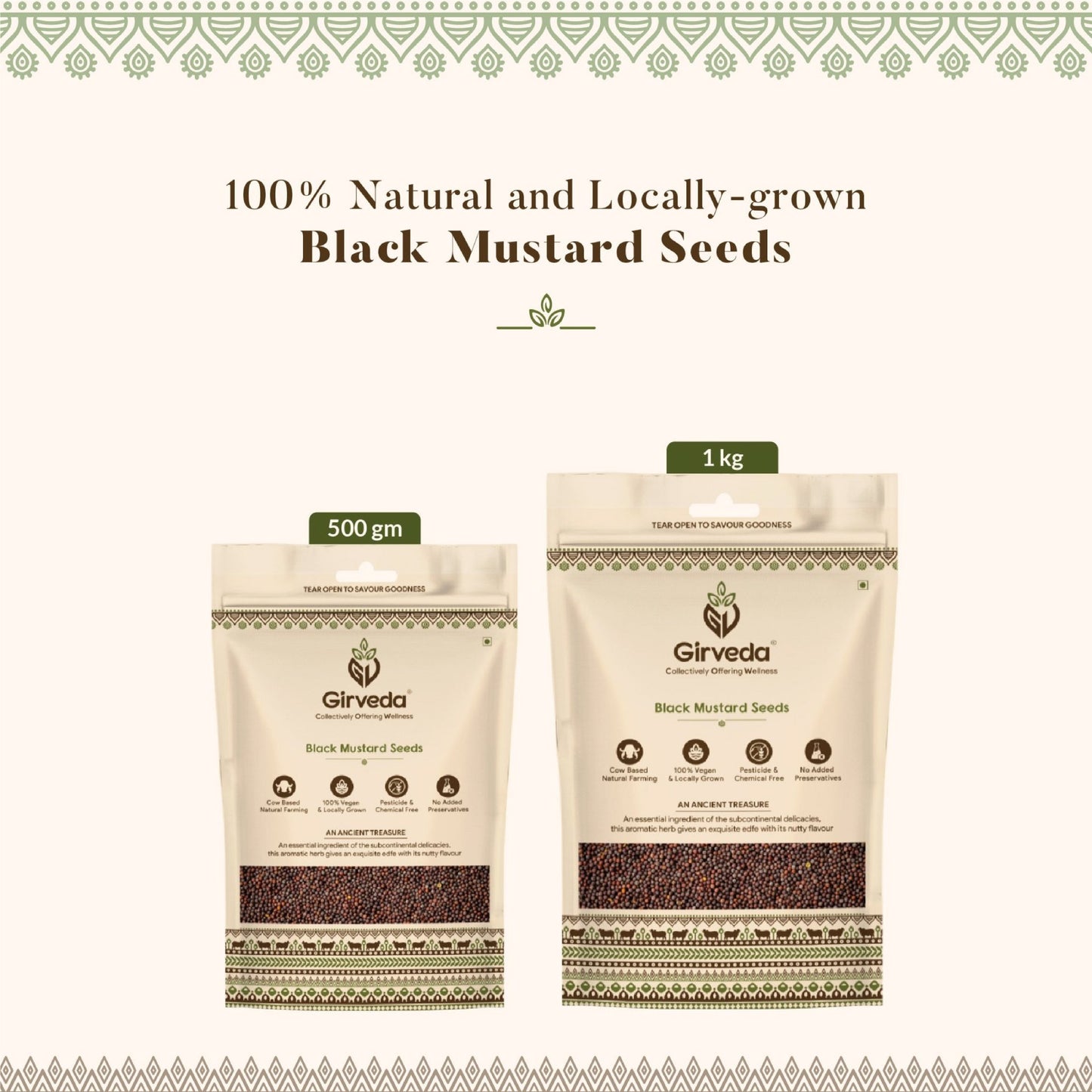 Black Mustard Seeds - Rai