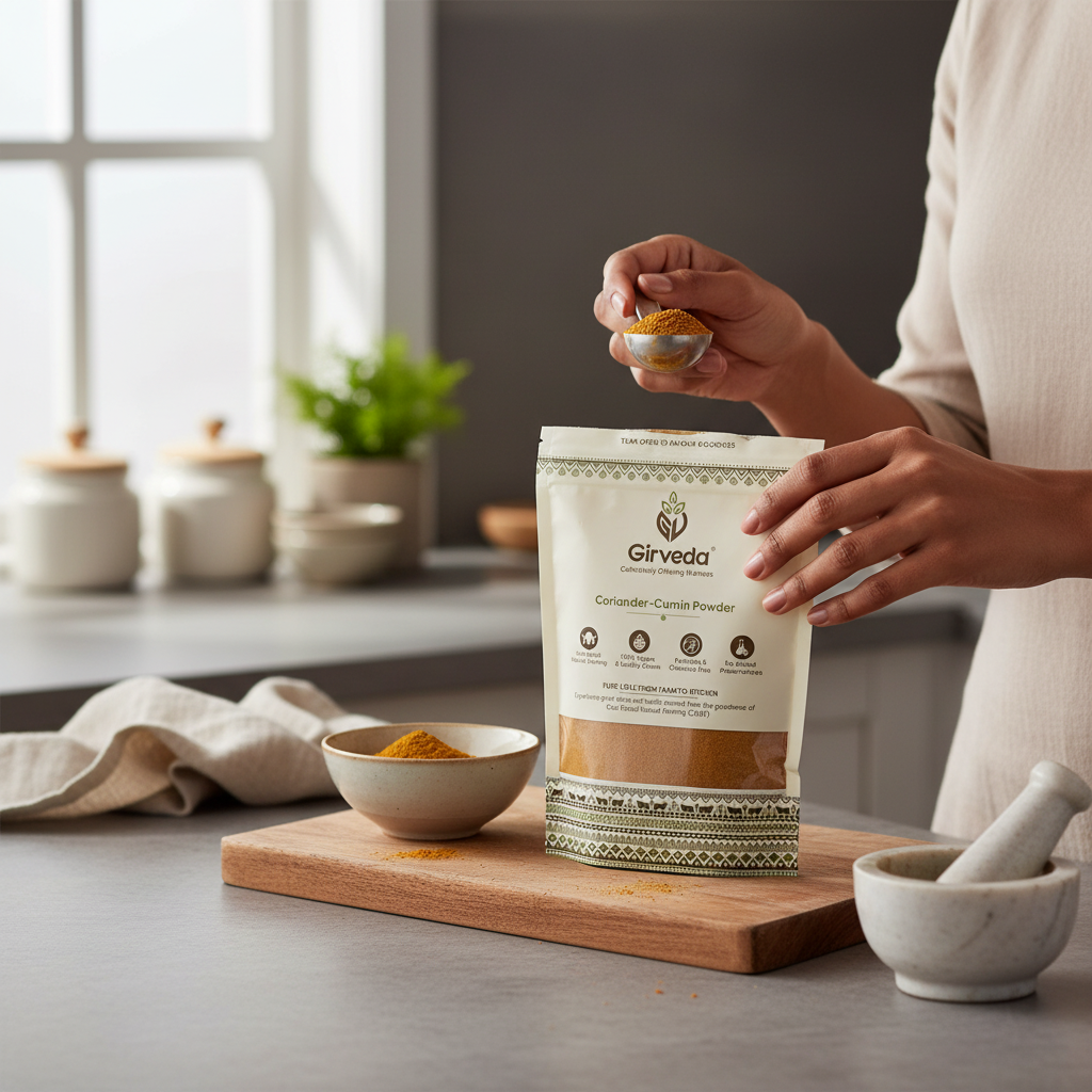 Coriander-Cumin Powder ( Dhaniya Jeera Powder )