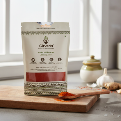 Girveda natural red chilli powder