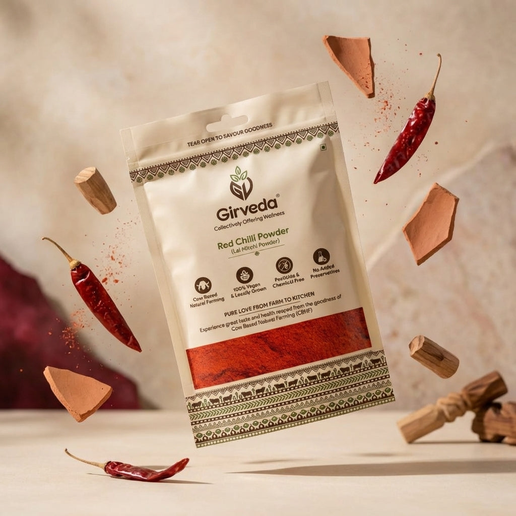 Natural red chilli powder - Girveda