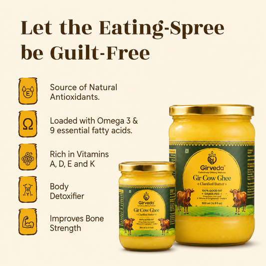 Shop A2 Gir Cow Ghee Online with Pure Bilona Method