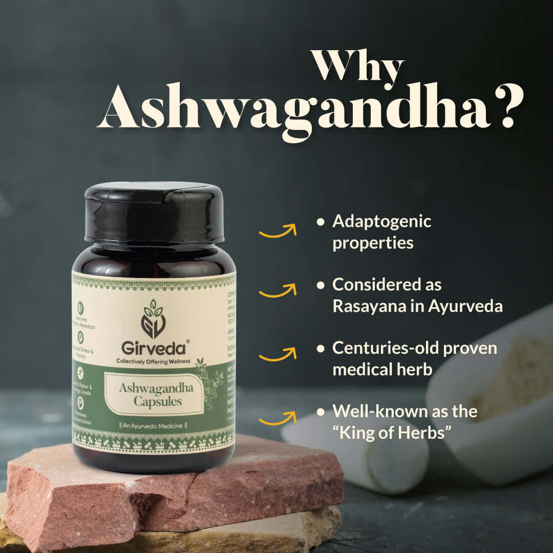 Ashwagandha Capsules – 60 Capsules