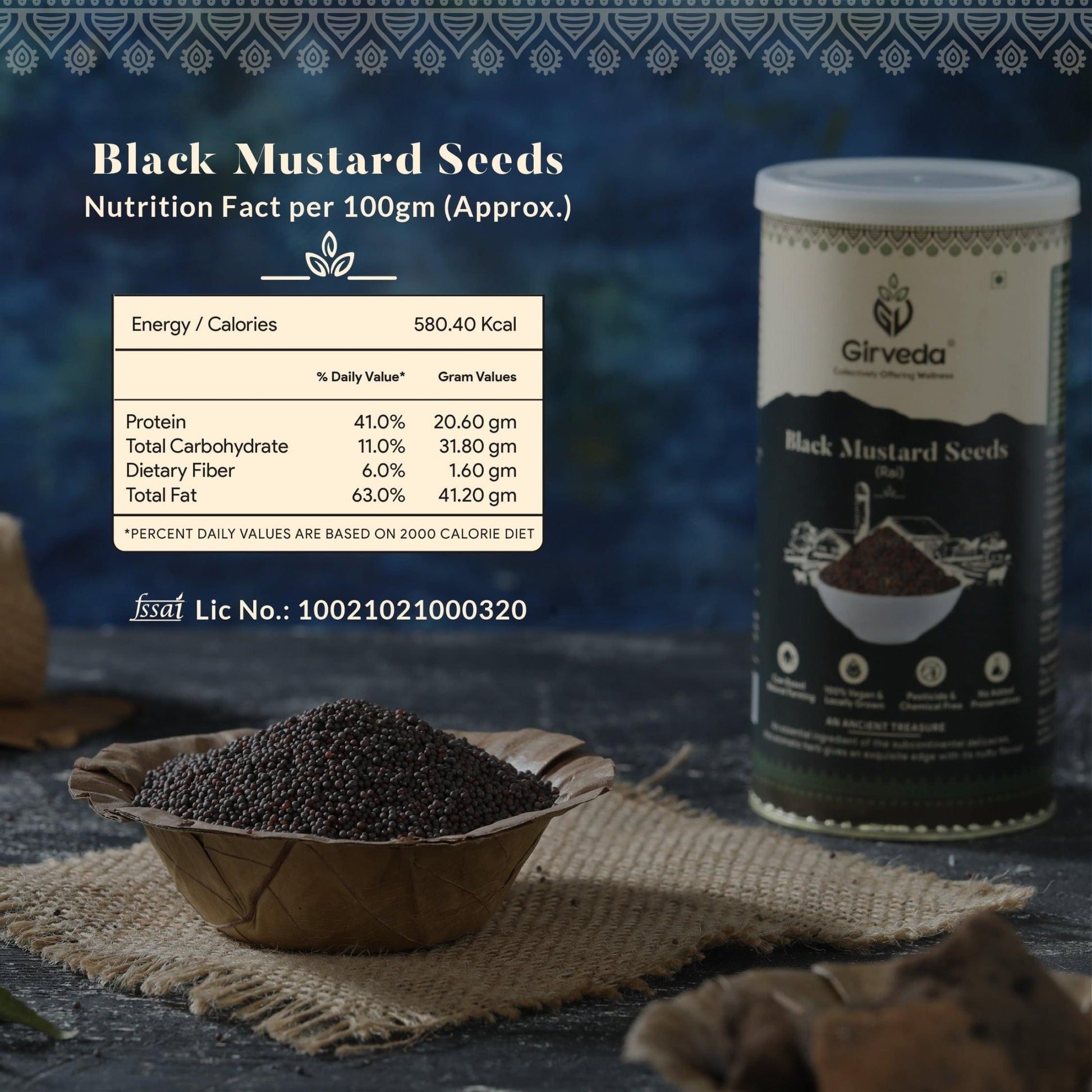 Black Mustard Seeds - Rai