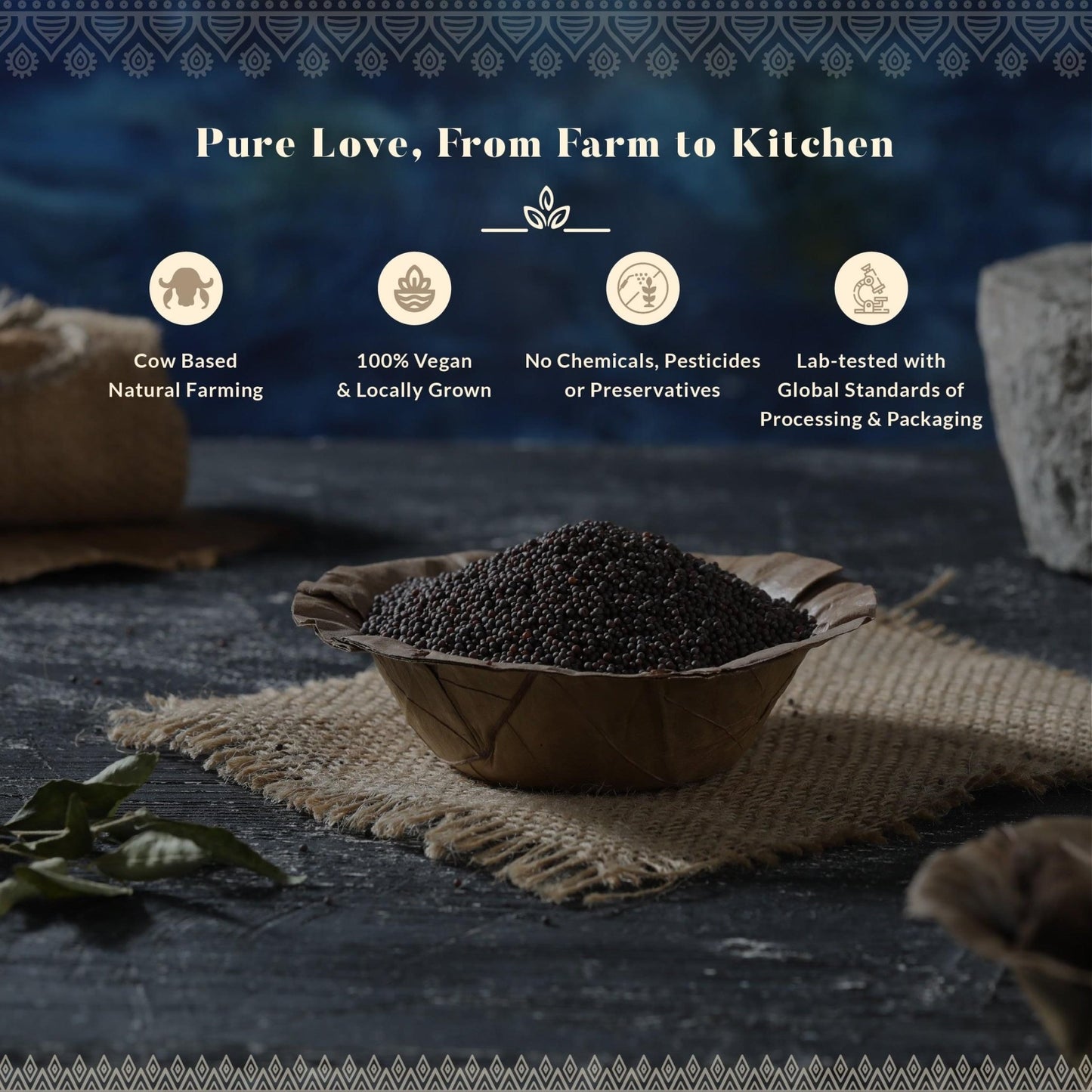 Black Mustard Seeds - Rai