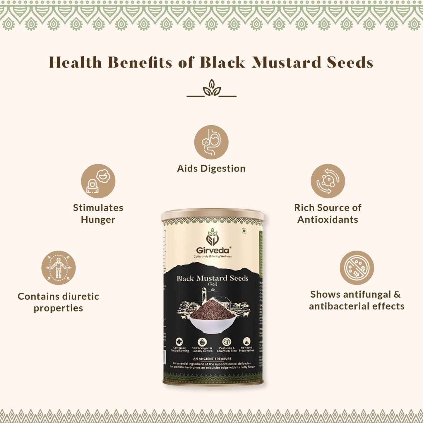 Black Mustard Seeds - Rai