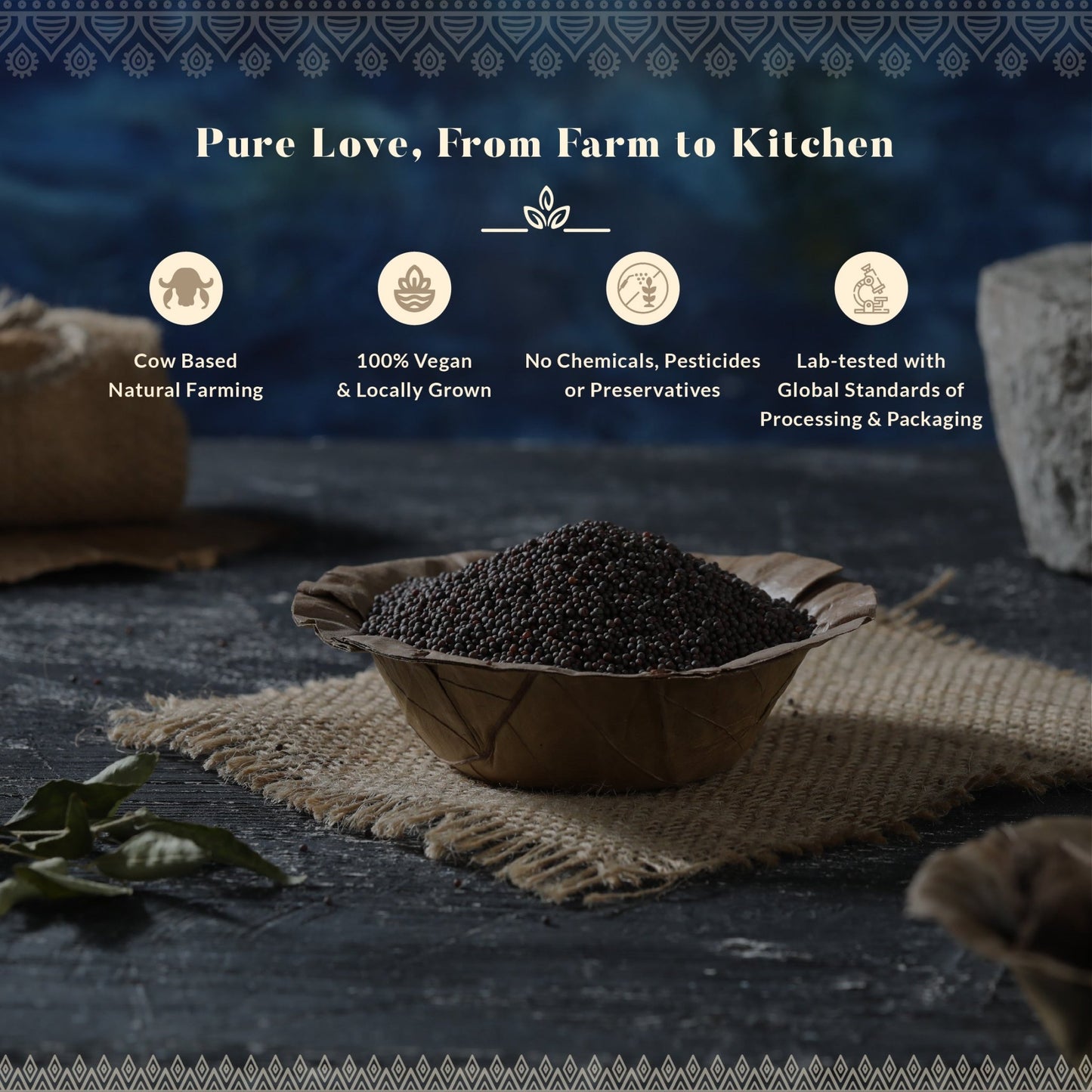 Black Mustard Seeds - Rai
