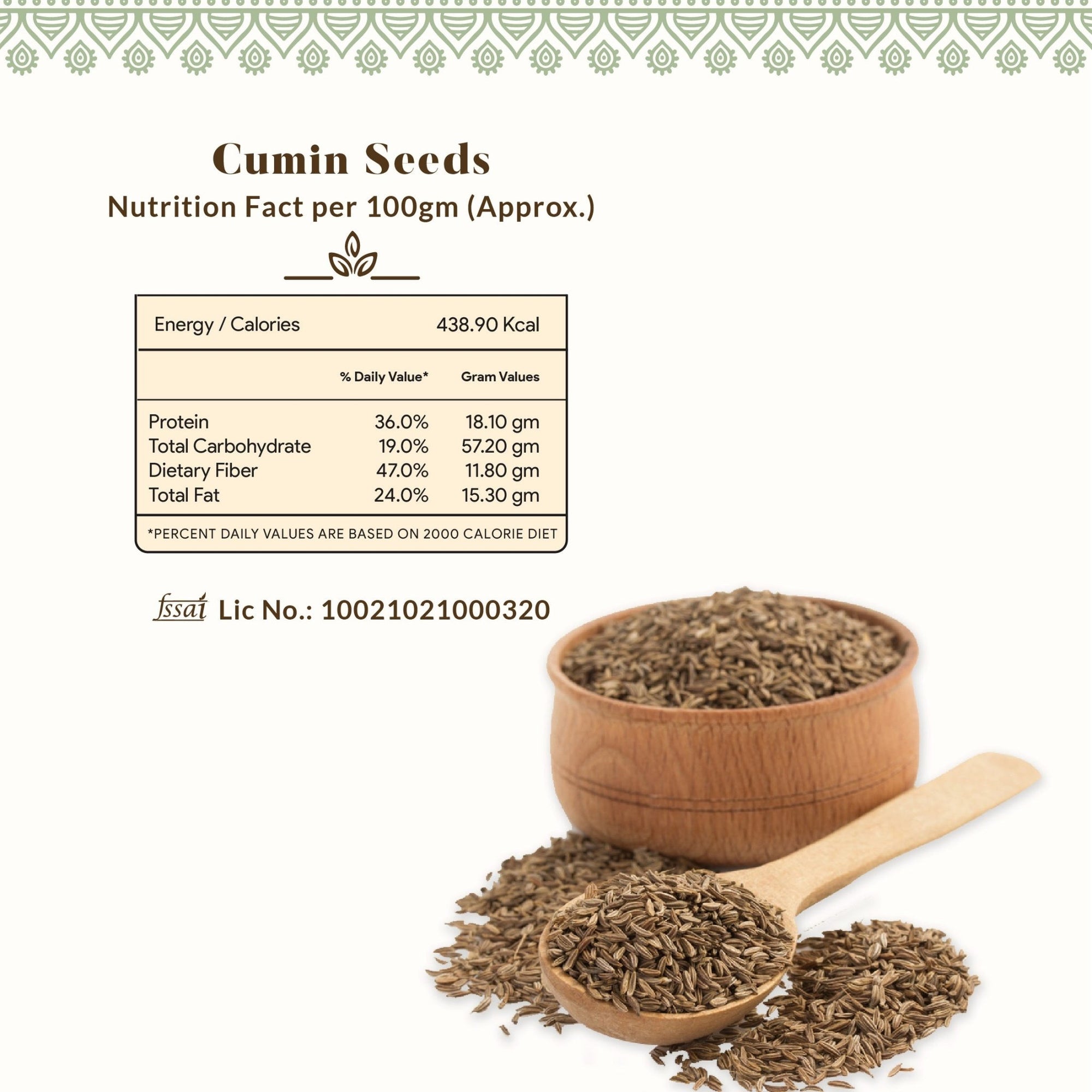 Girveda Natural Cumin Seeds – Jeera