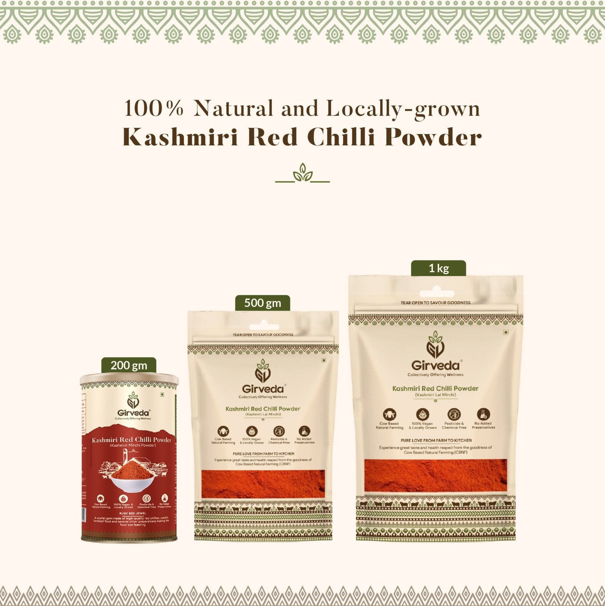 Kashmiri Red Chilli Powder