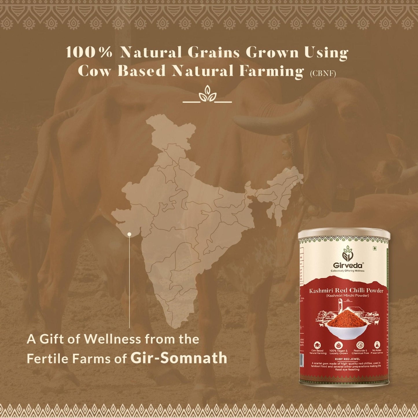 Kashmiri Red Chilli Powder
