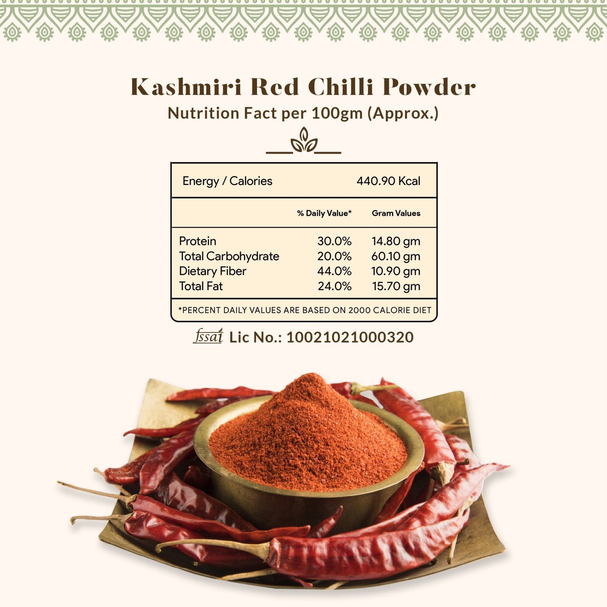 Kashmiri Red Chilli Powder